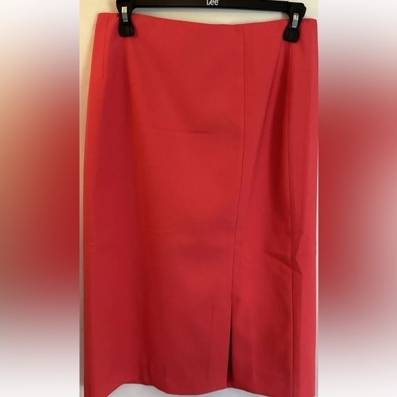 Tahari ASL Dresses & Skirts - Tahari NWT ASL Solid Pencil Skirt Women's Hot Pink NEW Slit